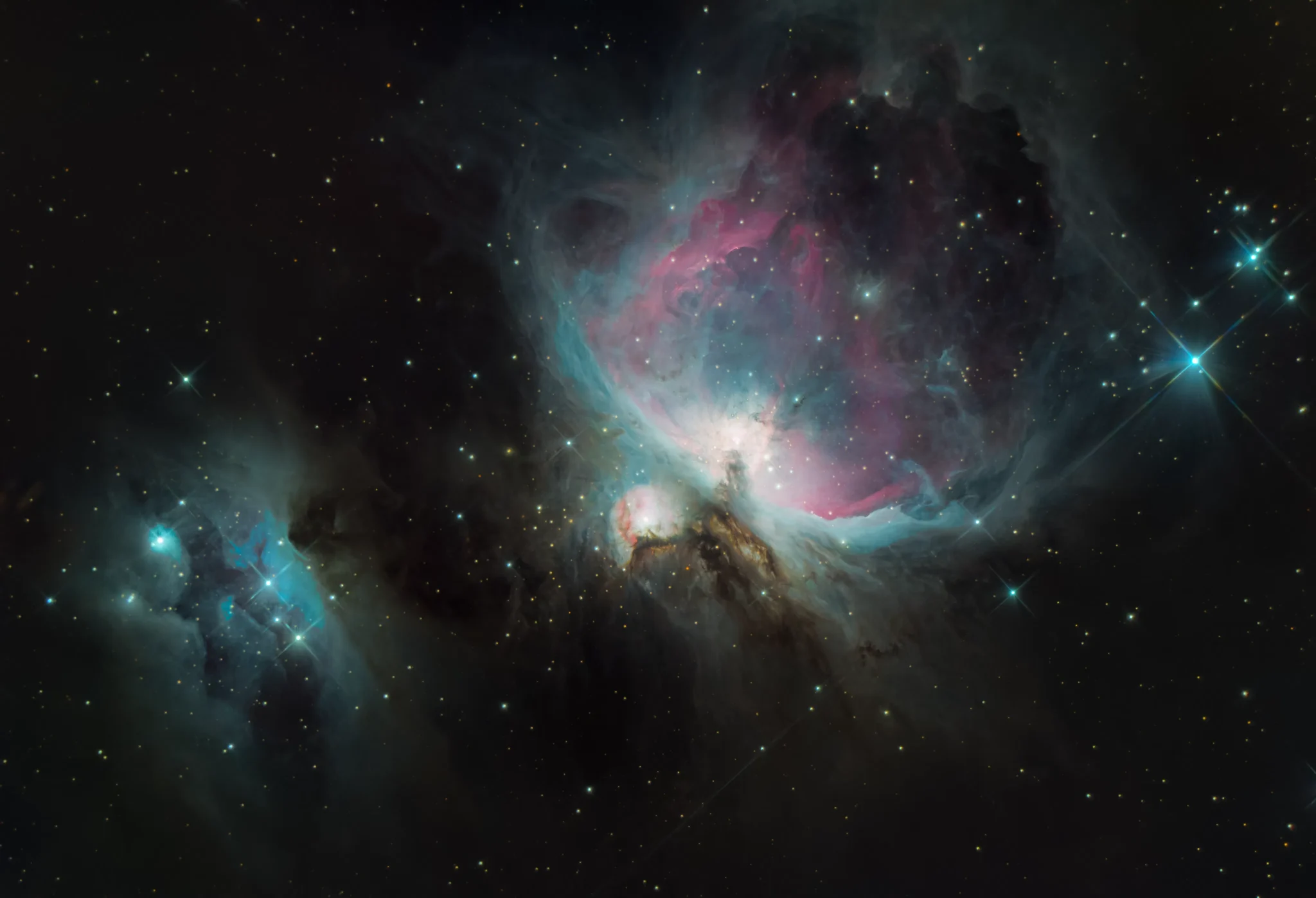 Astrophotographie de la Nébuleuse d'orion